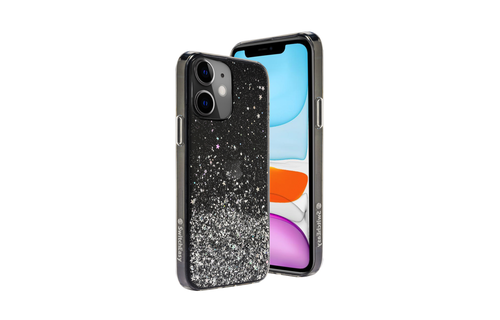 SwitchEasy Starfield Case for iPhone 12 Mini - Transparent Black