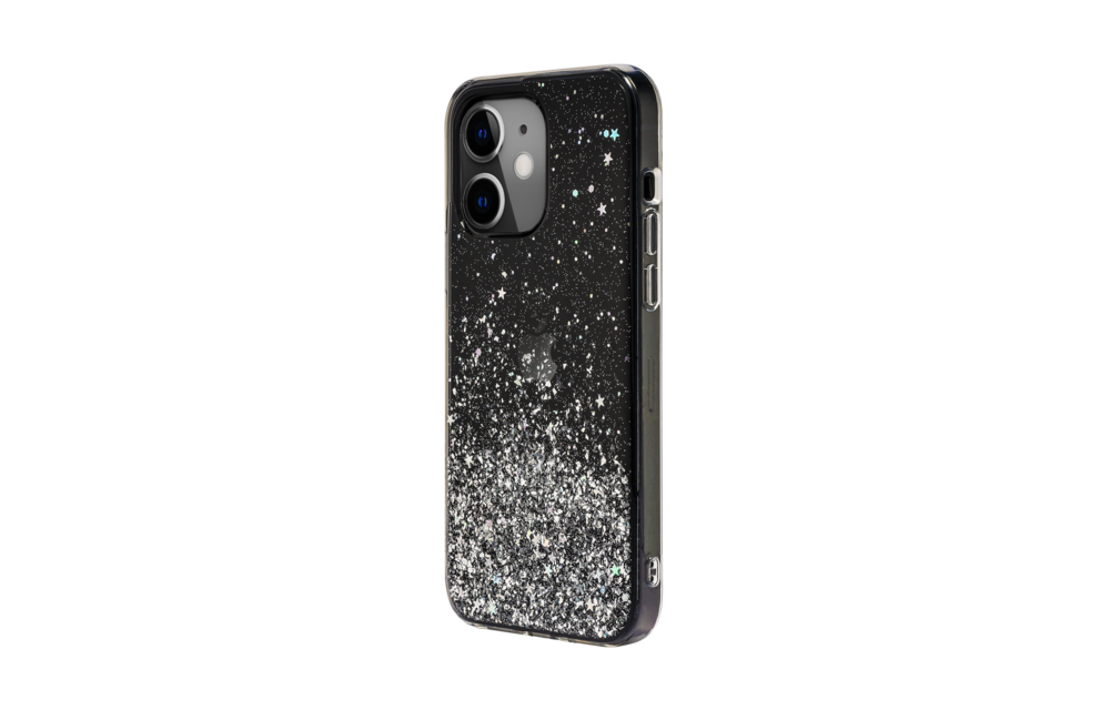 SwitchEasy Starfield Case for iPhone 12 Mini - Transparent Black