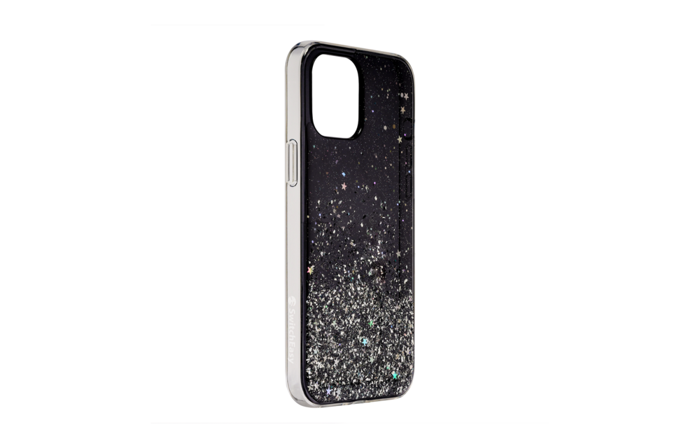 SwitchEasy Starfield Case for iPhone 12 Mini - Transparent Black