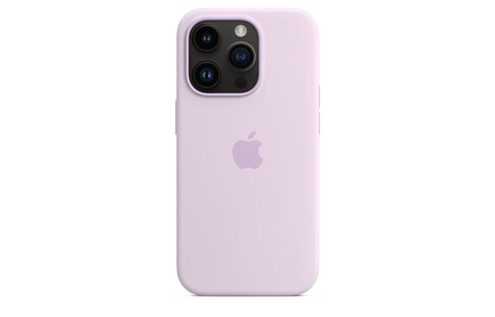 Apple IPhone 14 Pro Silicone Case with MagSafe - Lilac