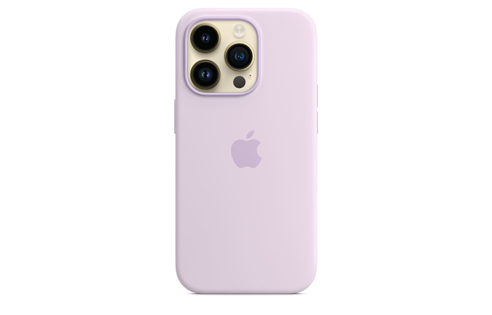 Apple IPhone 14 Pro Silicone Case with MagSafe - Lilac