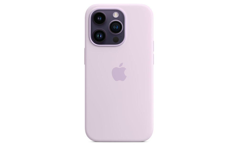 Apple IPhone 14 Pro Silicone Case with MagSafe - Lilac