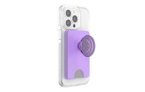 PopSockets PopWallet Plus for Apple MagSafe - Lavender