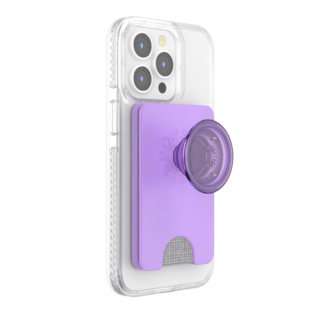 PopSockets PopWallet Plus for Apple MagSafe - Lavender