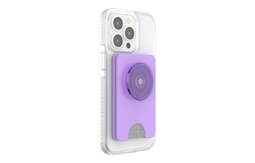 PopSockets PopWallet Plus for Apple MagSafe - Lavender