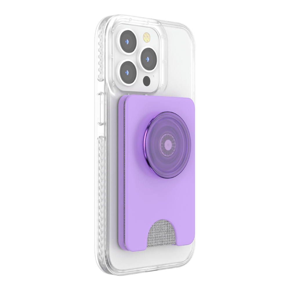 PopSockets PopWallet Plus for Apple MagSafe - Lavender