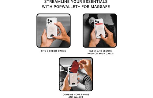 PopSockets PopWallet Plus for Apple MagSafe - Lavender