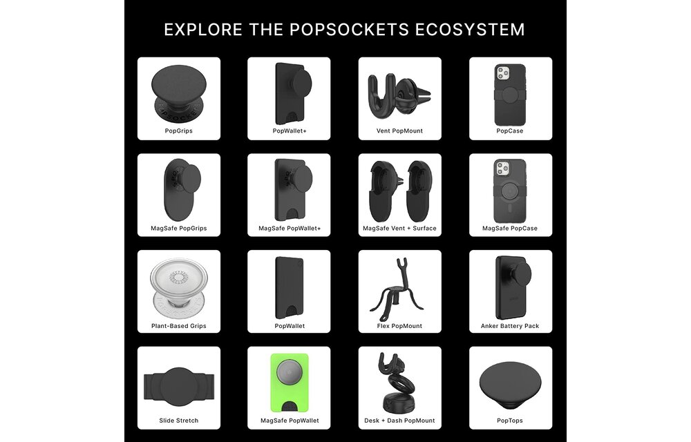 PopSockets PopWallet Plus for Apple MagSafe - Lavender