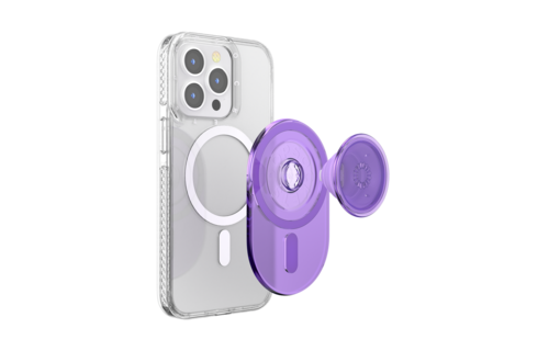 PopSockets PopGrip & Stand for MagSafe Phone Holder - Warm Lavender