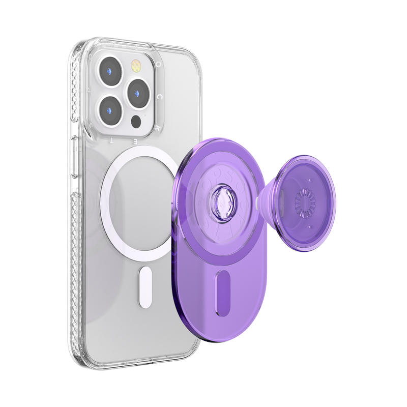 PopSockets PopGrip & Stand for MagSafe Phone Holder - Warm Lavender
