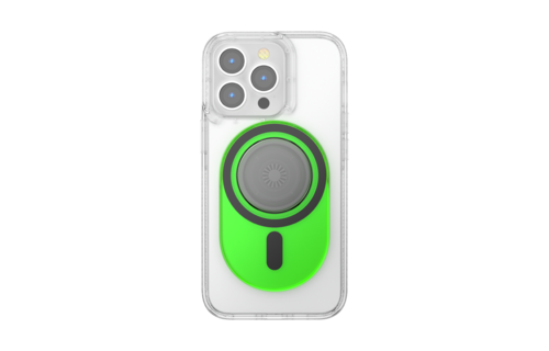 PopSockets PopGrip & Stand for MagSafe Phone Holder - Slime Green