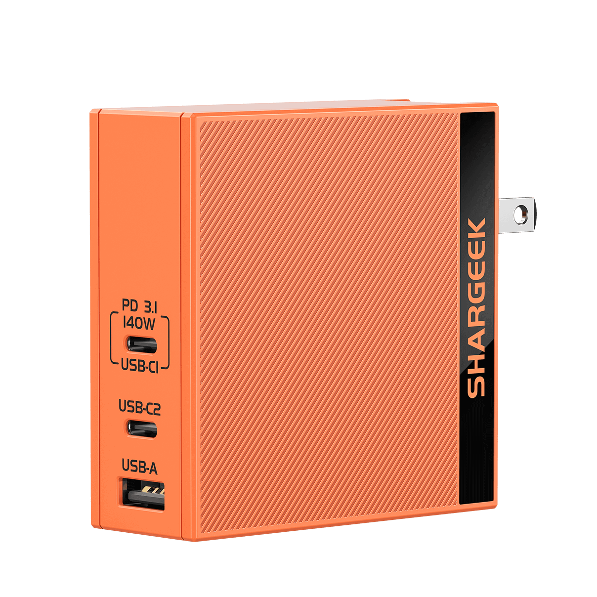 Shargeek 140W PD3.1 Gan Charger with Travel Adapters (UK, EU, AU)