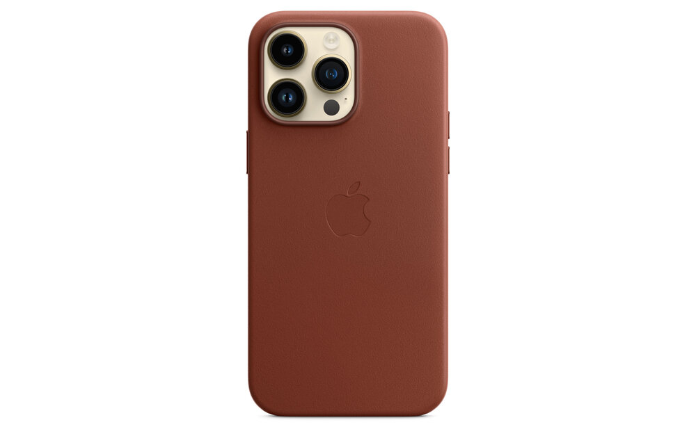 Apple IPhone 14 Pro Max Leather Case with MagSafe - Umber