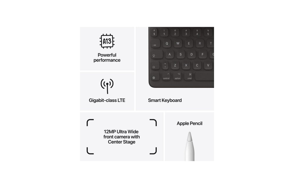Apple iPad 10.2" Wifi 9th Gen 256 GB - Silver