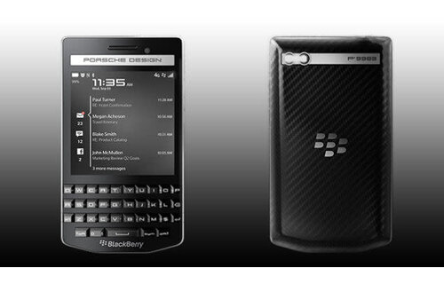 BLACKBERRY P9983 PORSCHE DESIGN - SILVER