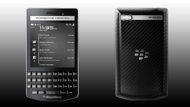 BLACKBERRY P9983 PORSCHE DESIGN - SILVER