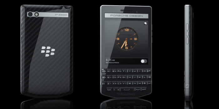 BLACKBERRY P9983 PORSCHE DESIGN - SILVER