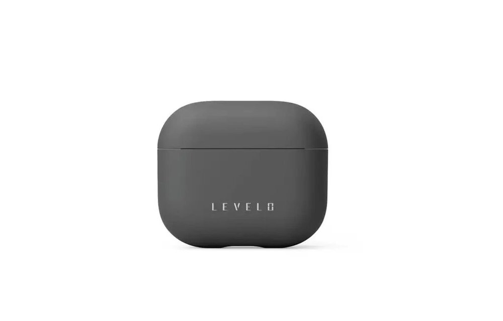 Levelo Gorra Hybrid Silicone Case for AirPods 3 - Black