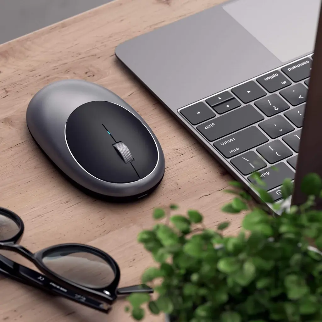 Satechi M1 Rechargeable Bluetooth Mouse - Space Gray