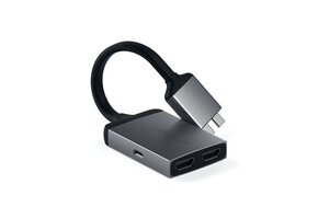 Satechi Adapter Type C Dual HDMI Adapter - Space Gray