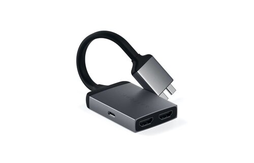 Satechi Adapter Type C Dual HDMI Adapter - Space Gray