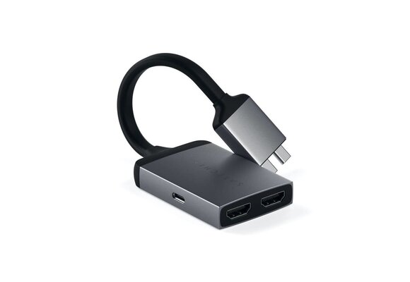 Satechi Adapter Type C Dual HDMI Adapter - Space Gray