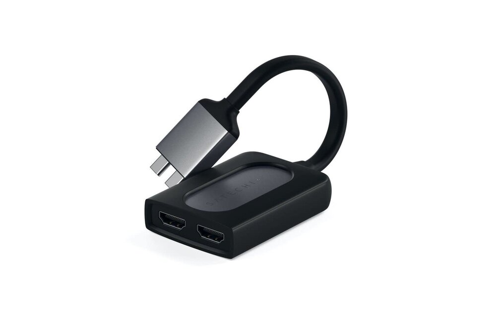 Satechi Adapter Type C Dual HDMI Adapter - Space Gray