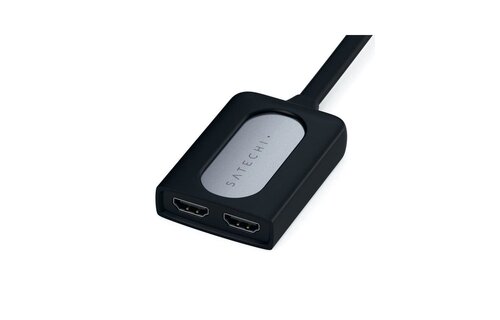 Satechi Adapter Type C Dual HDMI Adapter - Space Gray