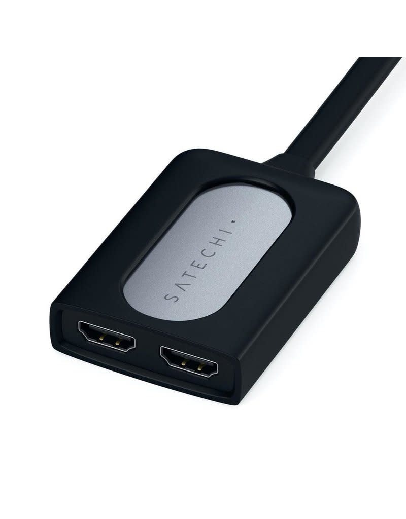 Satechi Adapter Type C Dual HDMI Adapter - Space Gray