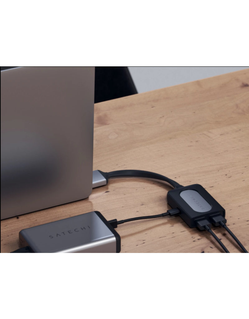Satechi Adapter Type C Dual HDMI Adapter - Space Gray
