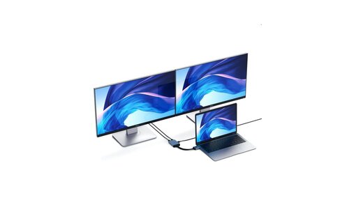 Satechi Adapter Type C Dual HDMI Adapter - Space Gray