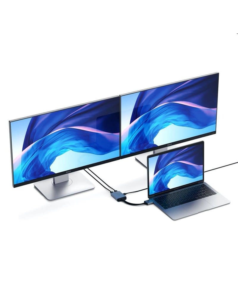 Satechi Adapter Type C Dual HDMI Adapter - Space Gray