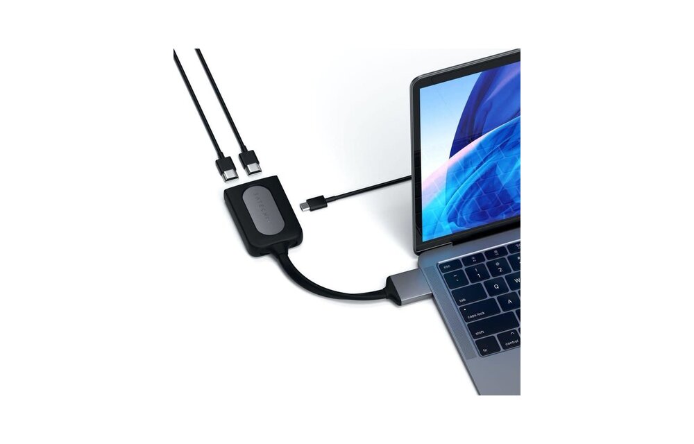 Satechi Adapter Type C Dual HDMI Adapter - Space Gray