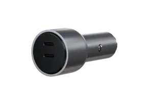 Satechi Dual USB-C PD Car Charger 40W - Space Grey
