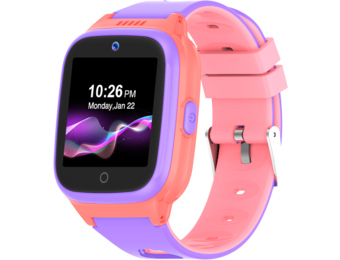 G-TAB WK1 Kids Smart Watch 4G - Pink