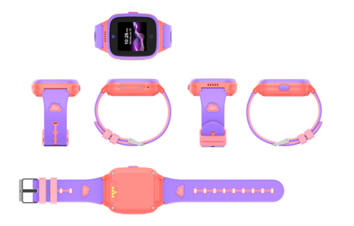 G-TAB WK1 Kids Smart Watch 4G - Pink
