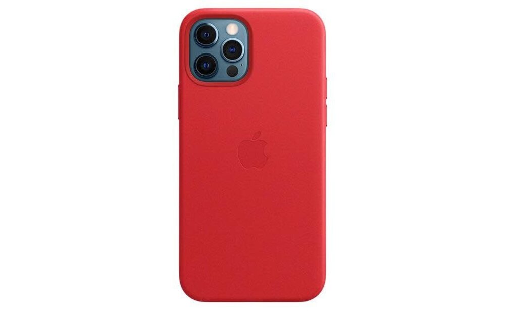 Apple iPhone 12 | 12 Pro Leather Case with MagSafe - (Product) Red