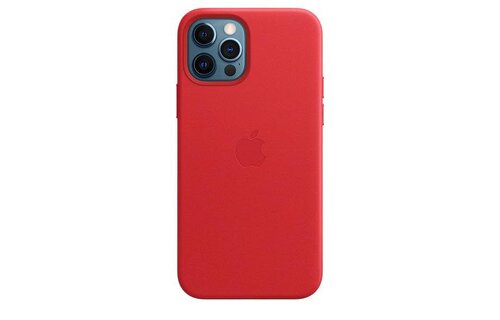 Apple iPhone 12 | 12 Pro  Leather Case with MagSafe - (Product) Red