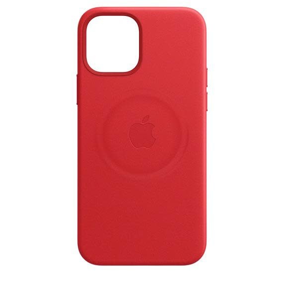 Apple iPhone 12 | 12 Pro Leather Case with MagSafe - (Product) Red