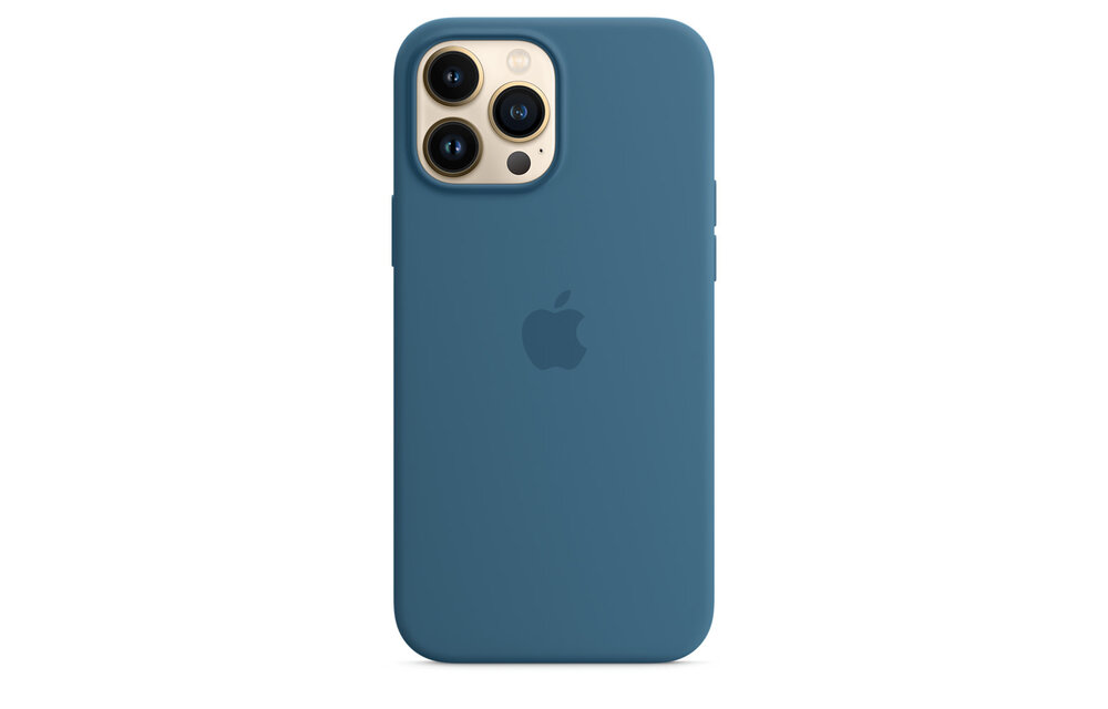 Apple IPhone 13 Pro Silicone Case with MagSafe - Blue jay