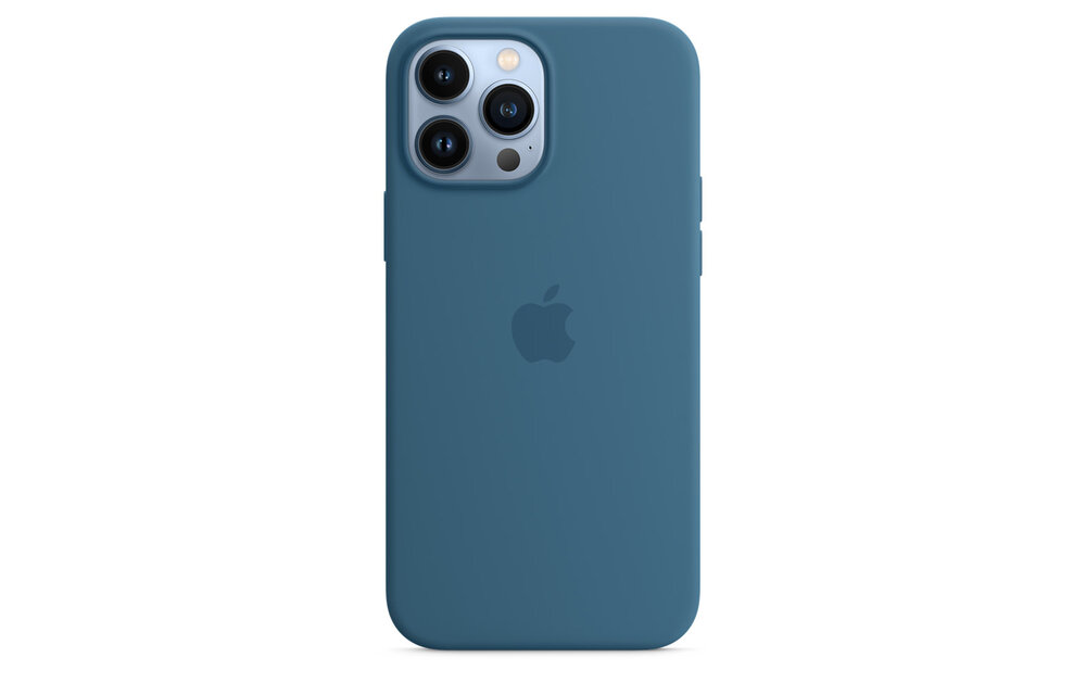 Apple IPhone 13 Pro Silicone Case with MagSafe - Blue jay