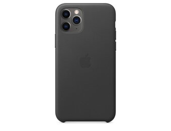 Apple iPhone 11 Pro Leather Case - Black