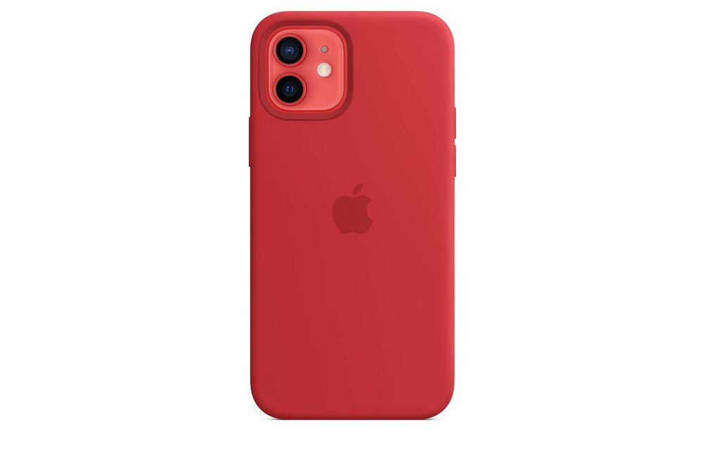 Apple iPhone 12 | 12 Pro Silicone Case with MagSafe - (PRODUCT)RED