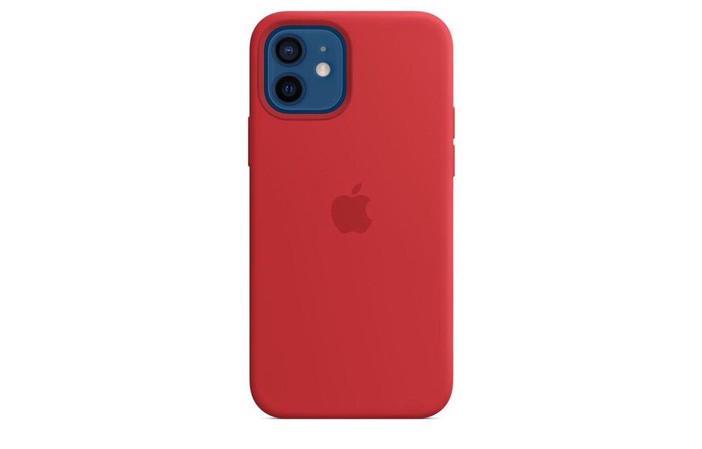 Apple iPhone 12 | 12 Pro Silicone Case with MagSafe - (PRODUCT)RED