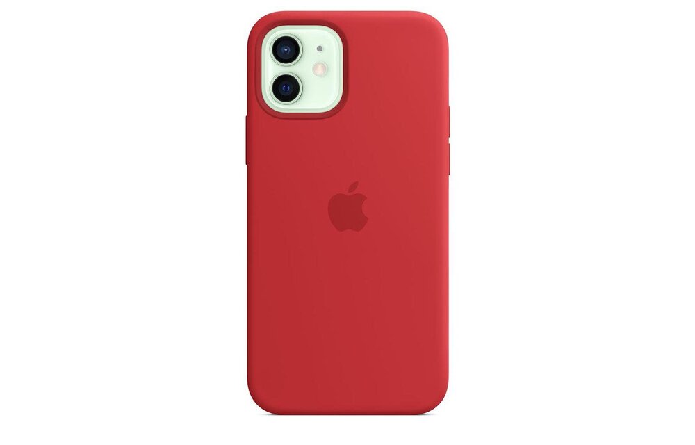 Apple iPhone 12 | 12 Pro Silicone Case with MagSafe - (PRODUCT)RED