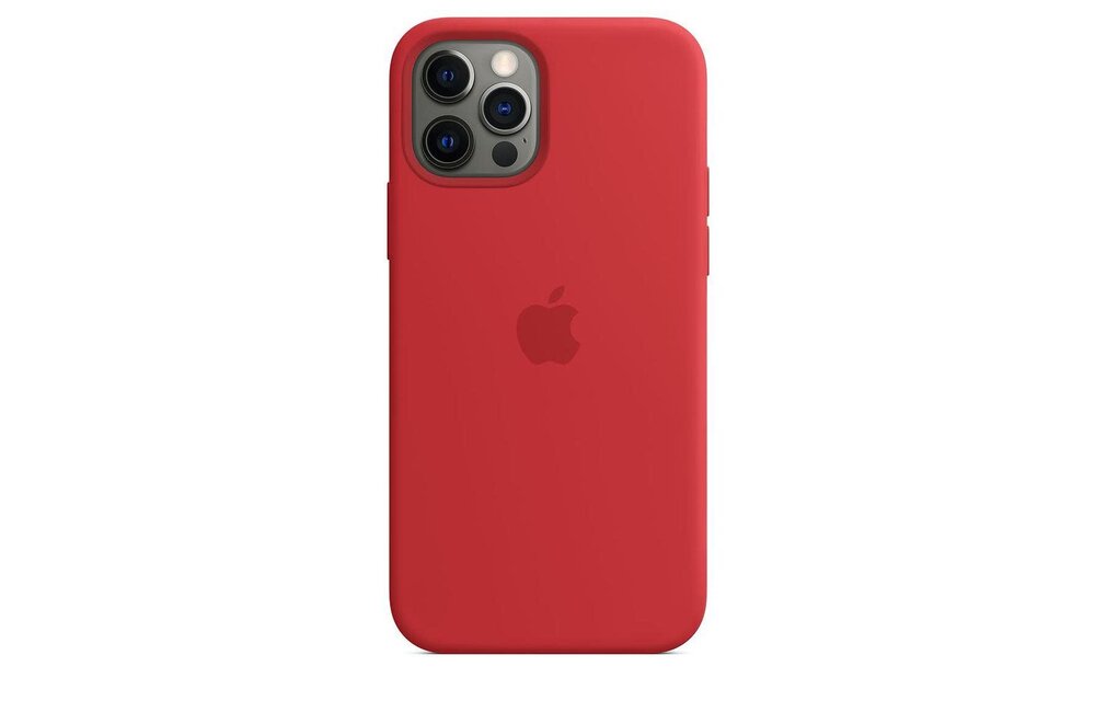 Apple iPhone 12 | 12 Pro Silicone Case with MagSafe - (PRODUCT)RED