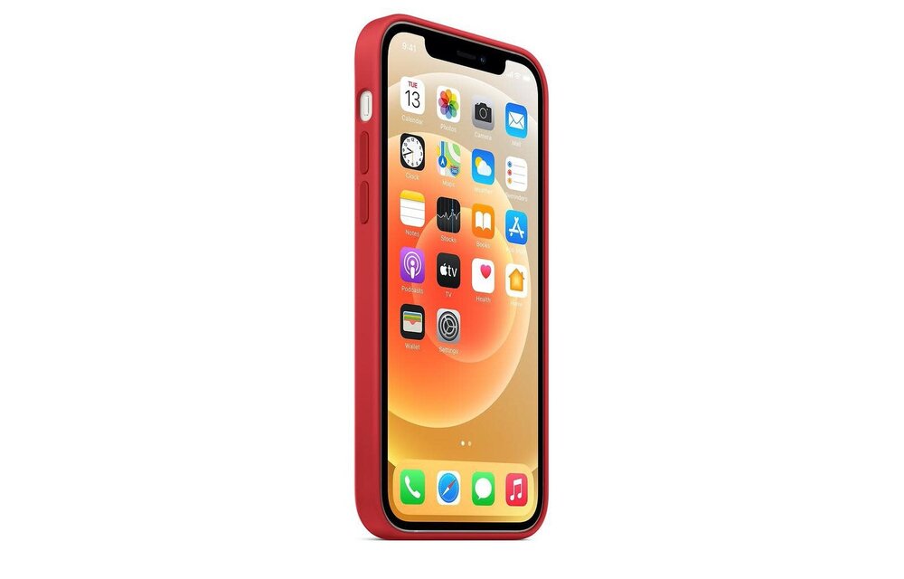 Apple iPhone 12 | 12 Pro Silicone Case with MagSafe - (PRODUCT)RED