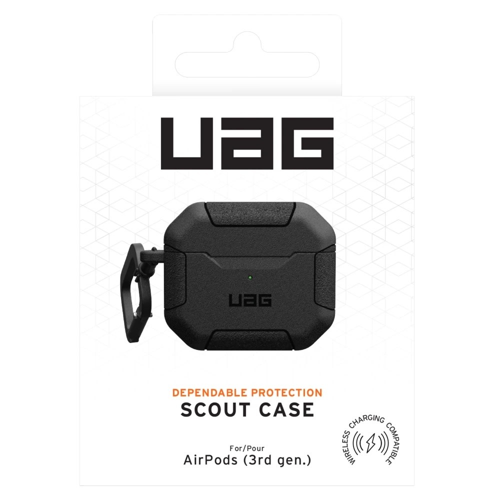 UAG Scout Case for Apple Airpods 3 - Black