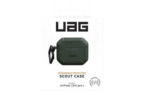 UAG Scout Case for Apple Airpods 3 - Olive Drab