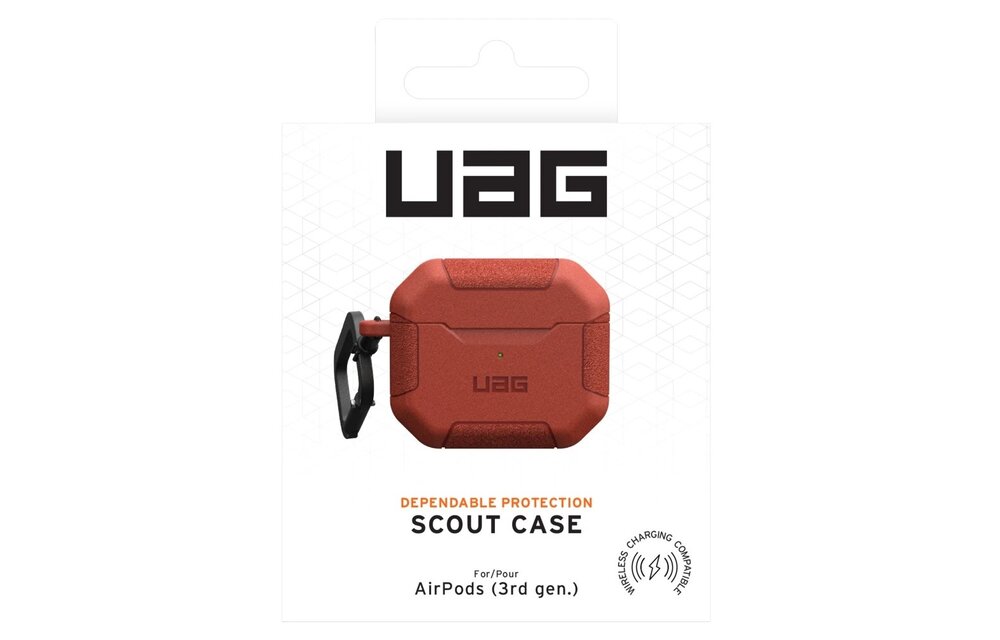 UAG Scout Case for Apple Airpods 3 - Rust